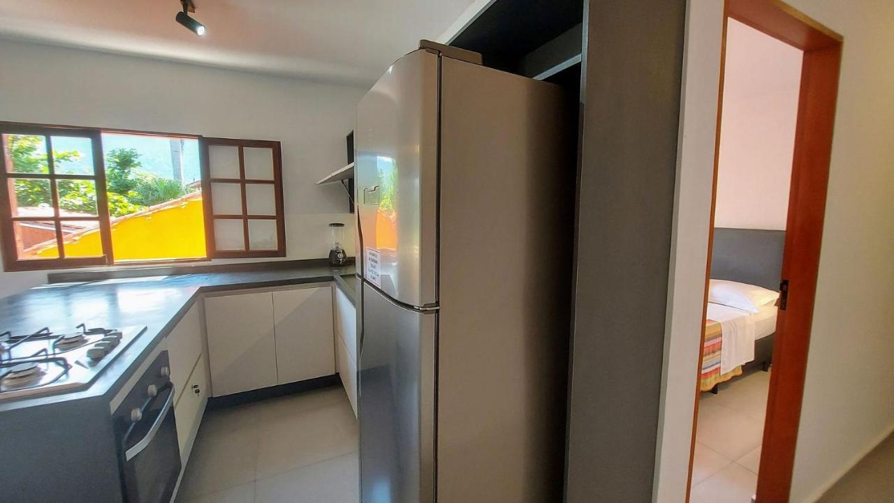 Algodao - Novo Flat Com Piscina, 50Mts Da Praia, Churrasqueira Privativa, Ar Con, Wi-Fi, Netflix, Garagem Paraty Bagian luar foto