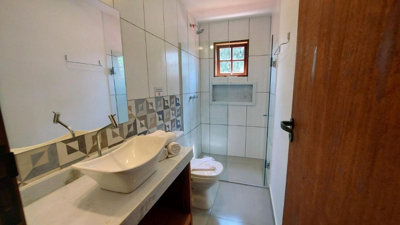 Algodao - Novo Flat Com Piscina, 50Mts Da Praia, Churrasqueira Privativa, Ar Con, Wi-Fi, Netflix, Garagem Paraty Bagian luar foto