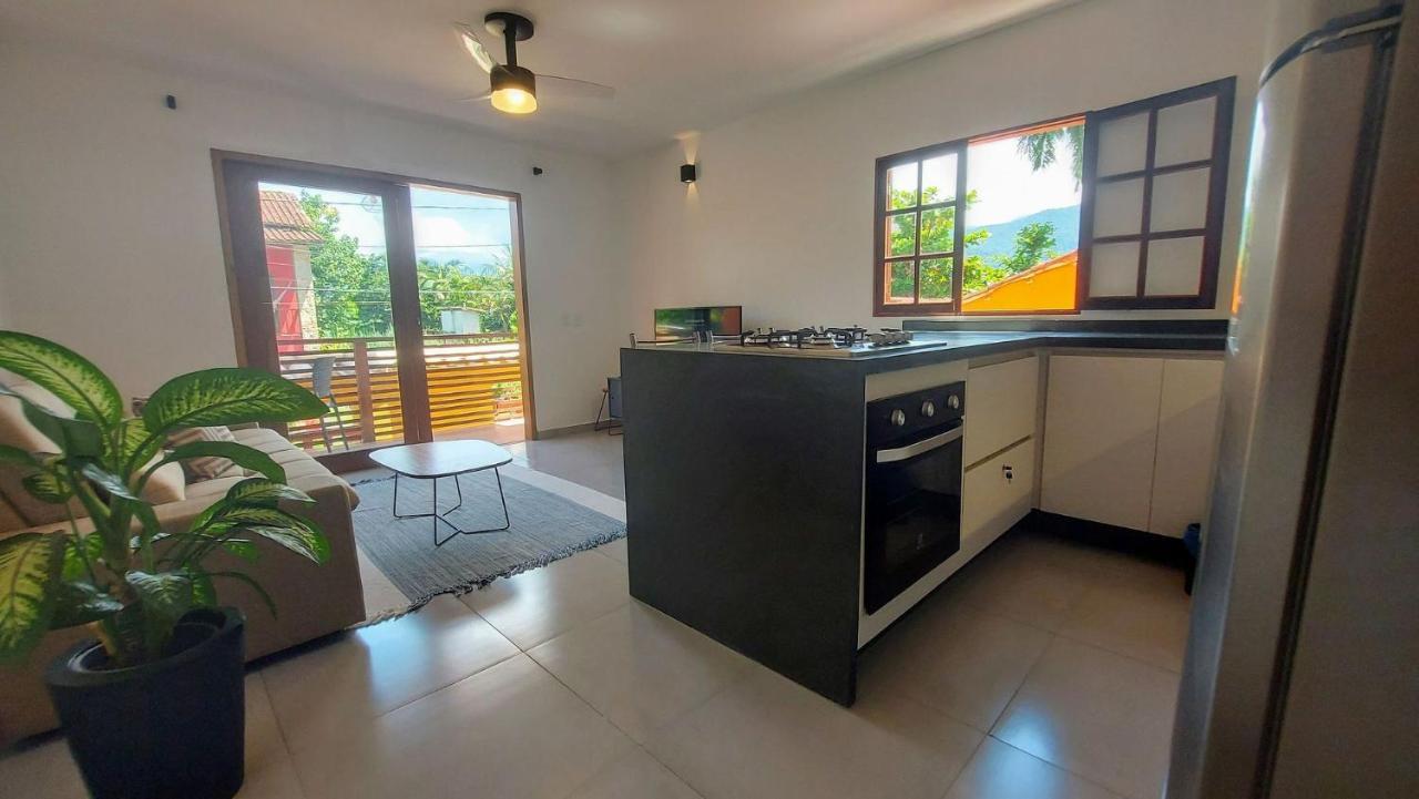 Algodao - Novo Flat Com Piscina, 50Mts Da Praia, Churrasqueira Privativa, Ar Con, Wi-Fi, Netflix, Garagem Paraty Bagian luar foto