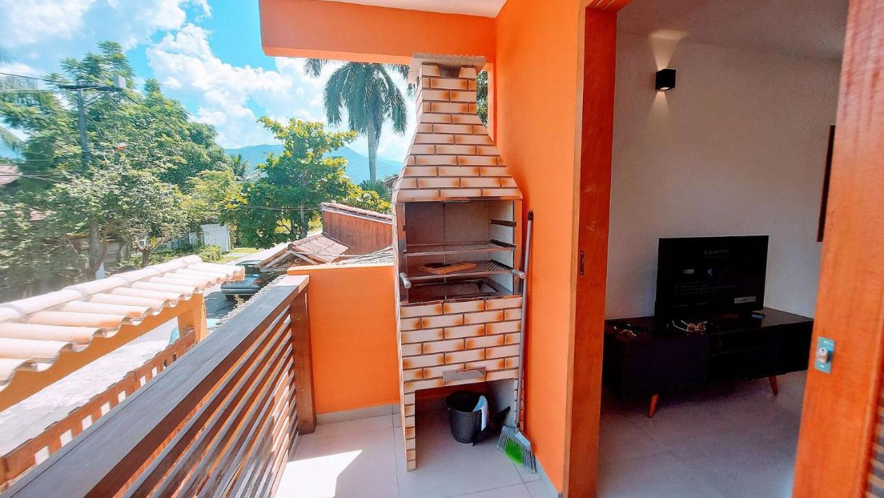 Algodao - Novo Flat Com Piscina, 50Mts Da Praia, Churrasqueira Privativa, Ar Con, Wi-Fi, Netflix, Garagem Paraty Bagian luar foto